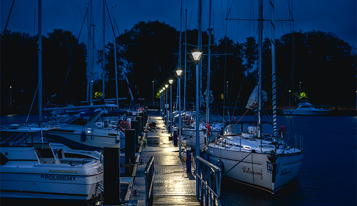 Nos luminaires ont illuminé Darłowo. Le résultat ? Moins d'électricité, encore plus de charme.