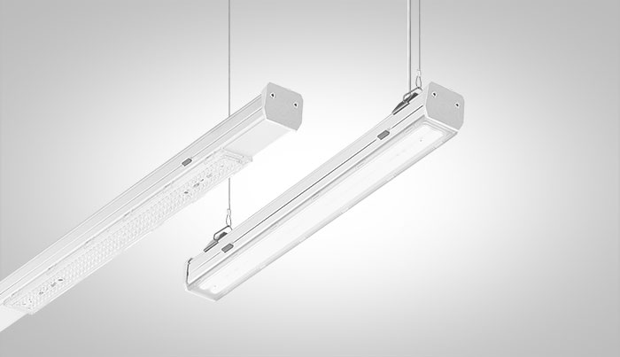 Nouveaux produits dans la gamme de luminaires LED Linea S