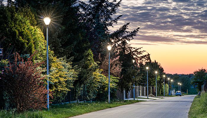 Nous avons illuminé les espaces publics de la commune de Kobierzyce