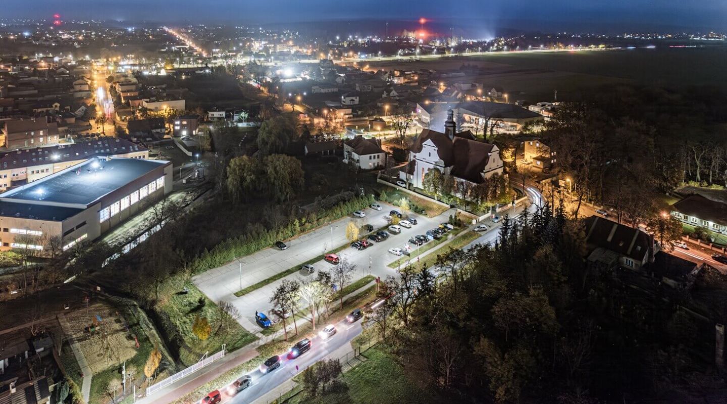 gmina Komorniki oświetlenie