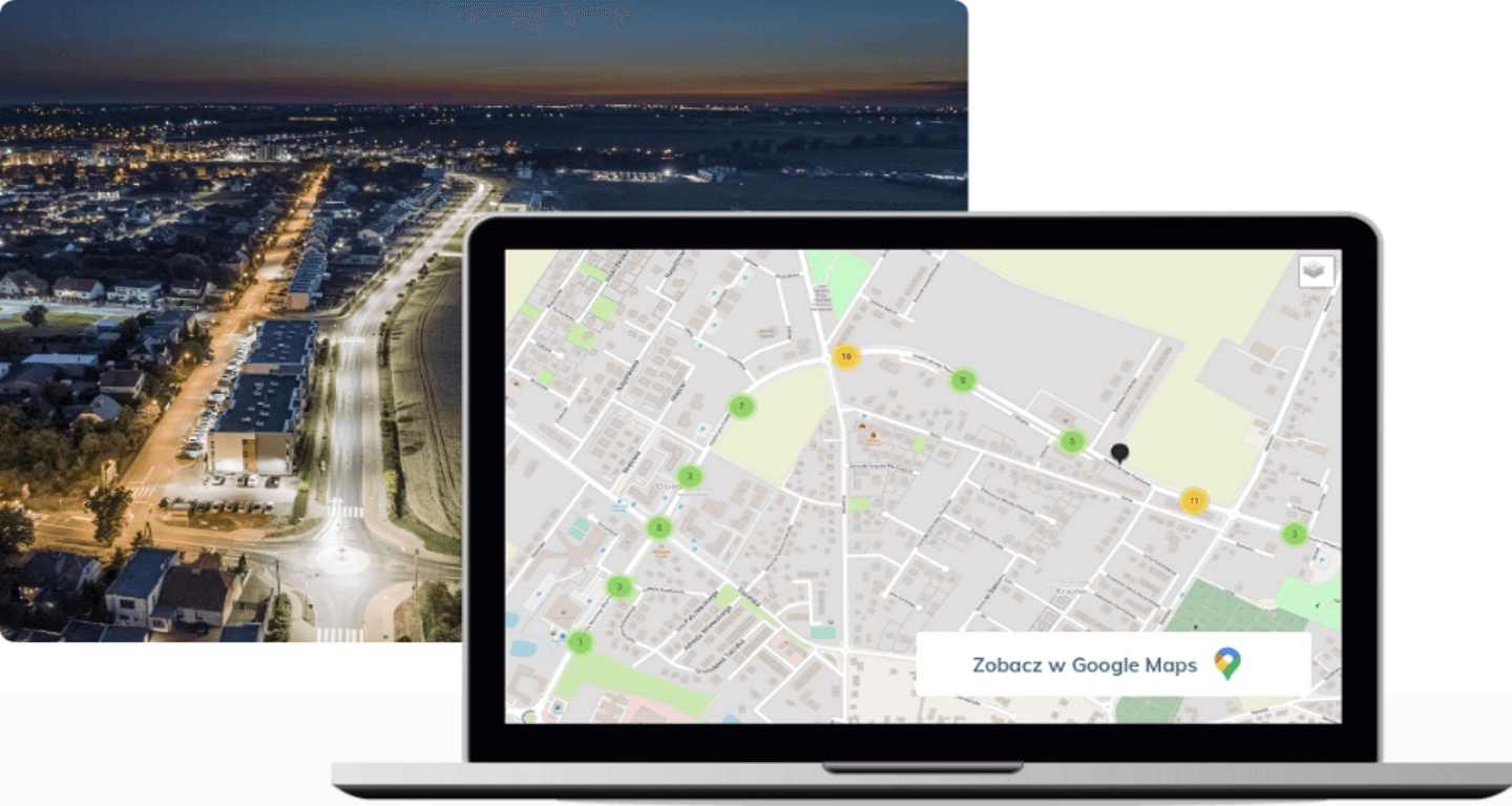 Lena Lighting Ville indice de l'application