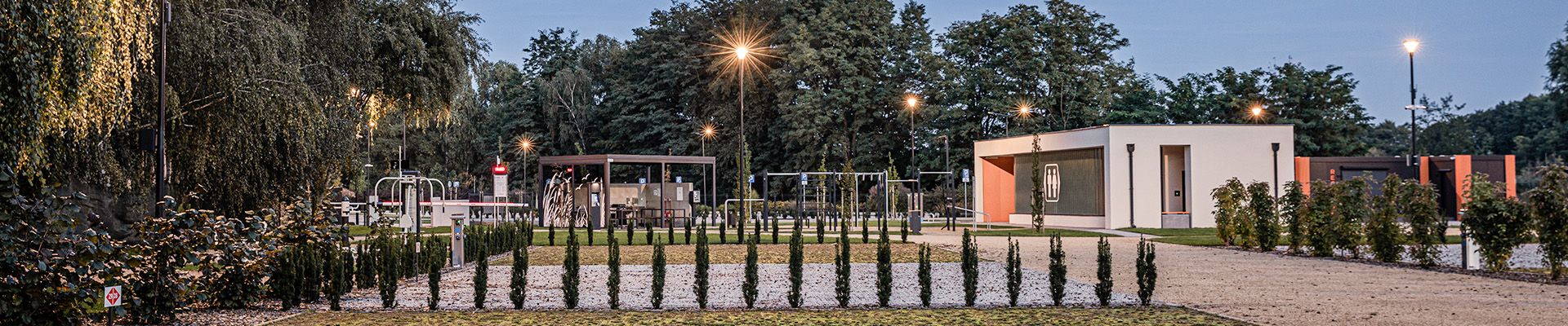Nasze lampy oświetlają nowy obiekt turystyczny w Osłoninie 