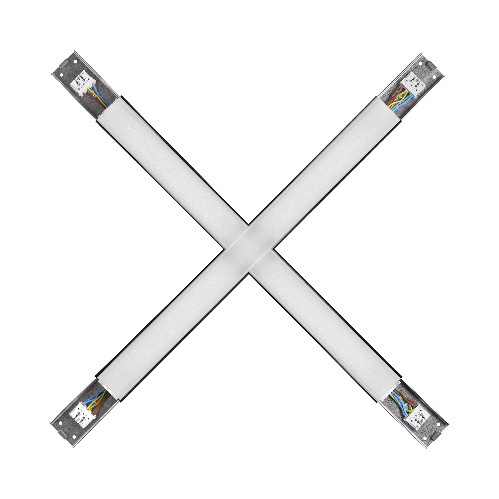 Baris 52 LED Connectors-X-CZARNY