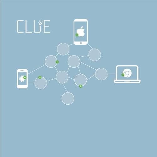 Application mobile et système Web Clue Wireless