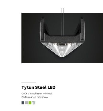 Lena Lighting- Tytan Steel LED