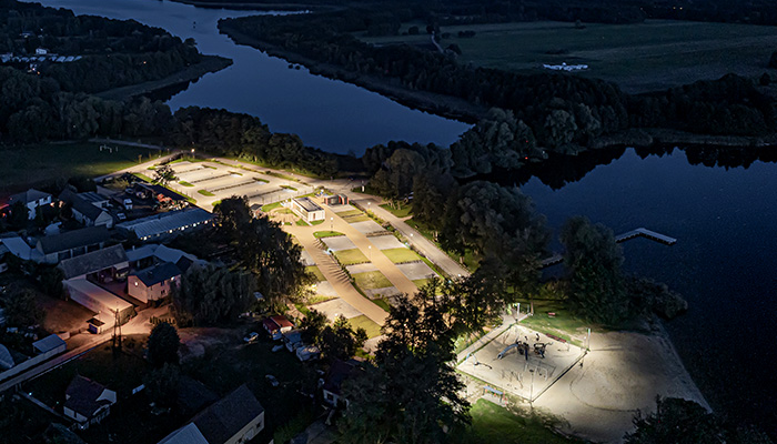 Nos luminaires éclairent un nouveau site touristique à Osłonin