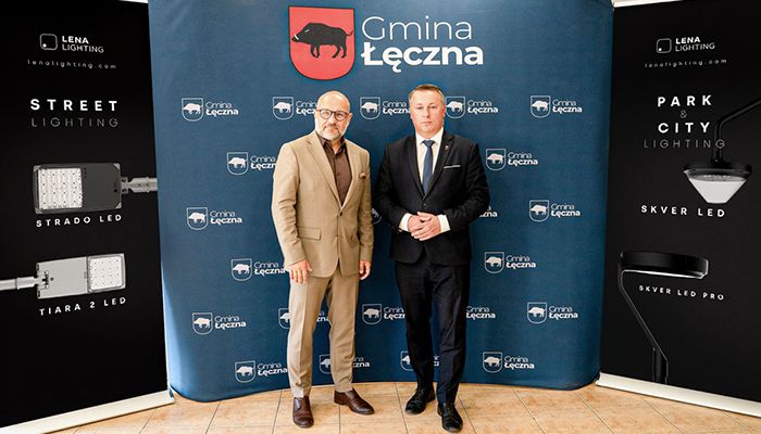 Nous modernisons l'éclairage public de la commune de Łęczna afin d'améliorer la sécurité et l'efficacité énergétique